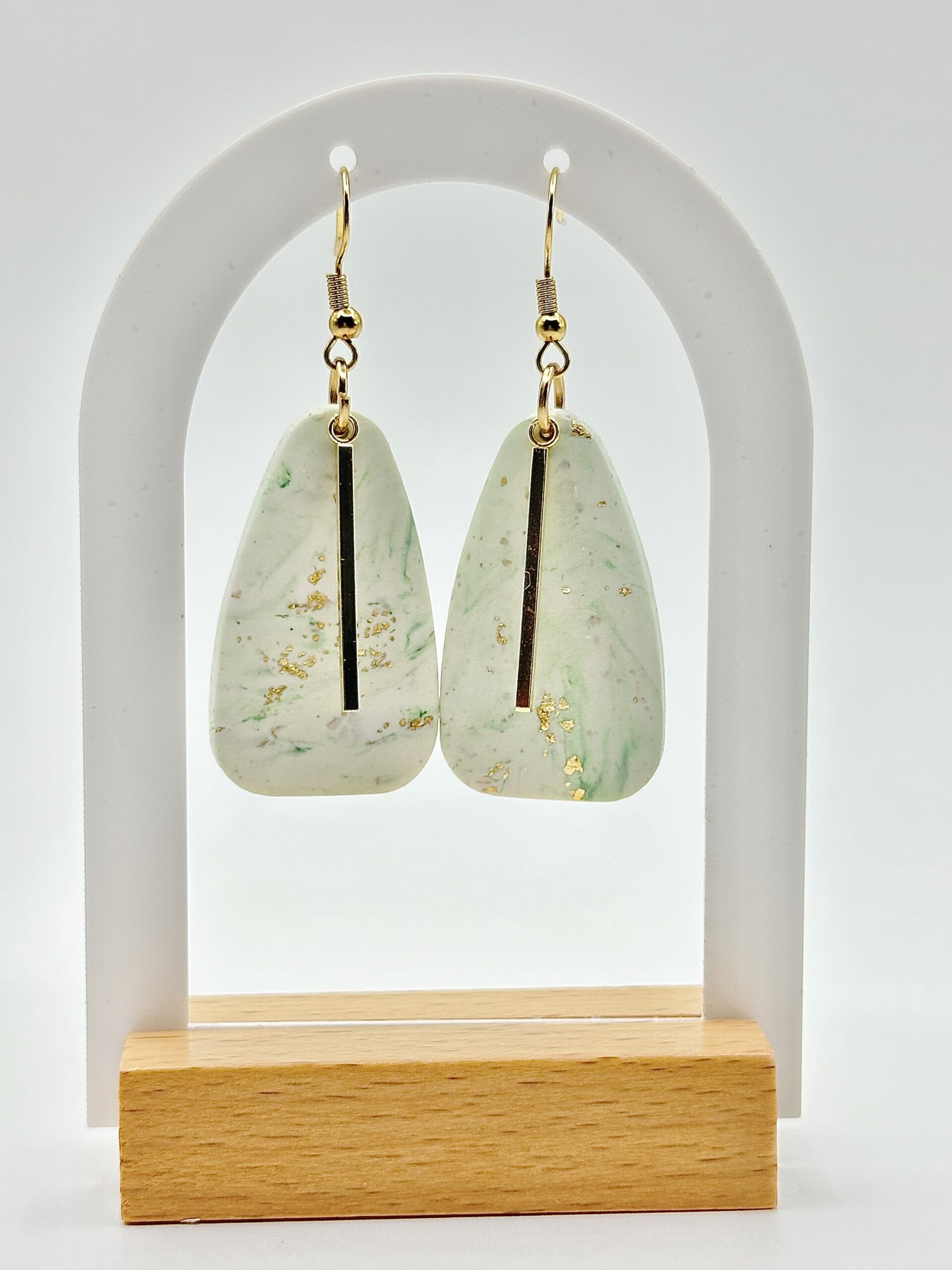 Seafoam Gild Drop Earring