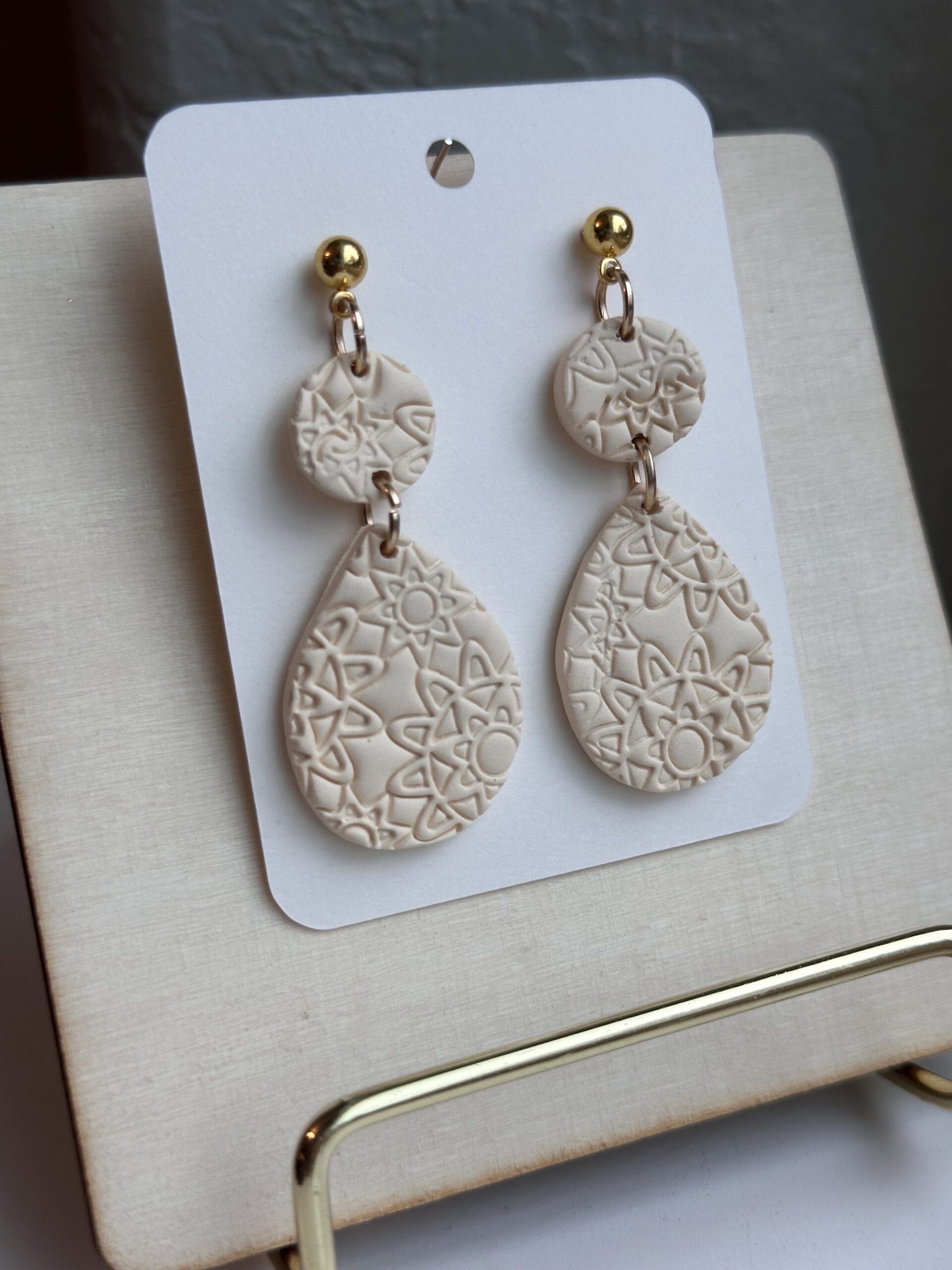 Zinnia Post Drop Earring