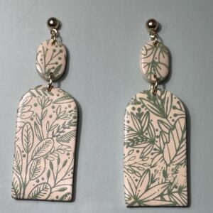 Sassy Sage Post Drop Earring