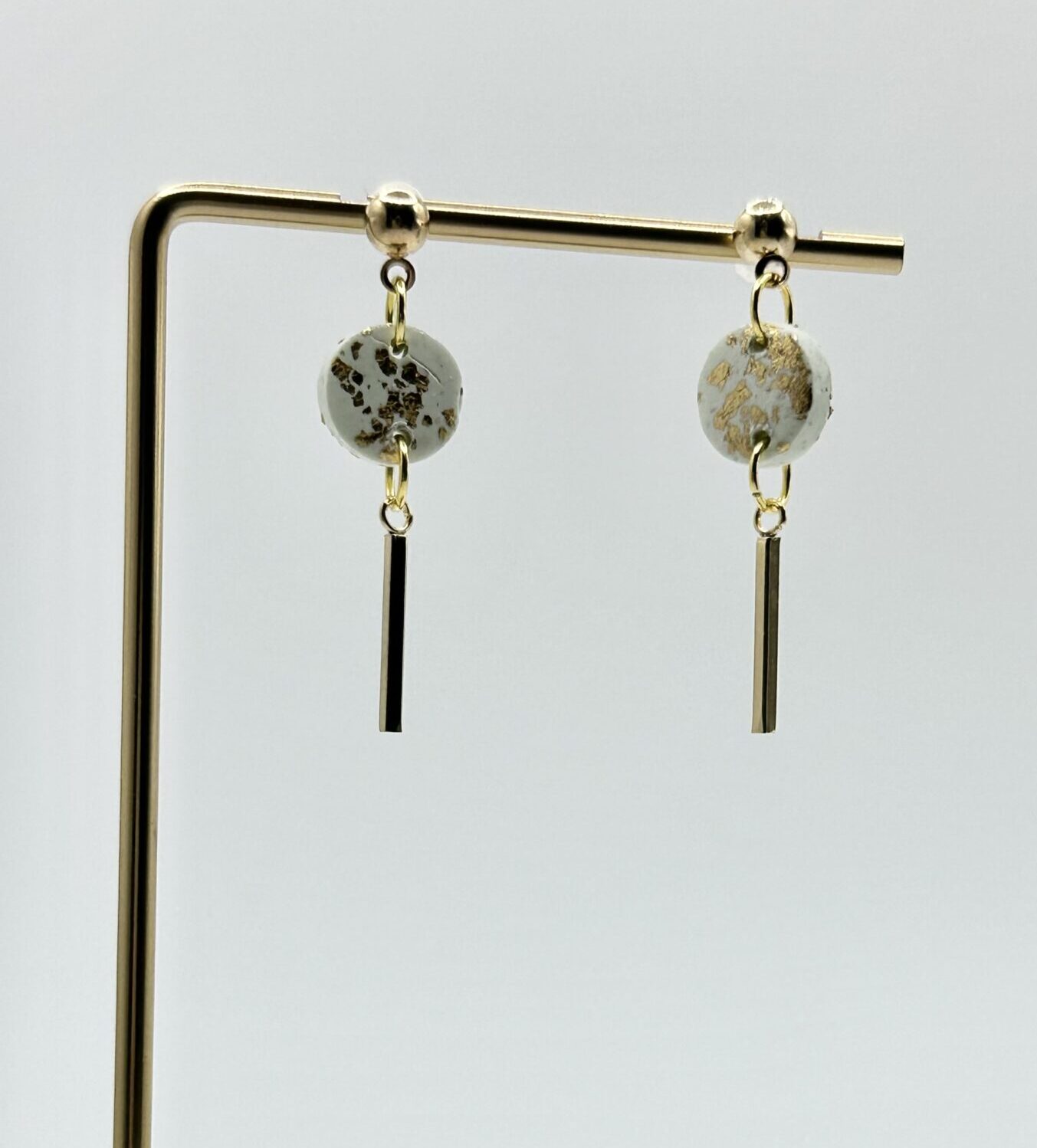 Seafoam Gild Post Earrings