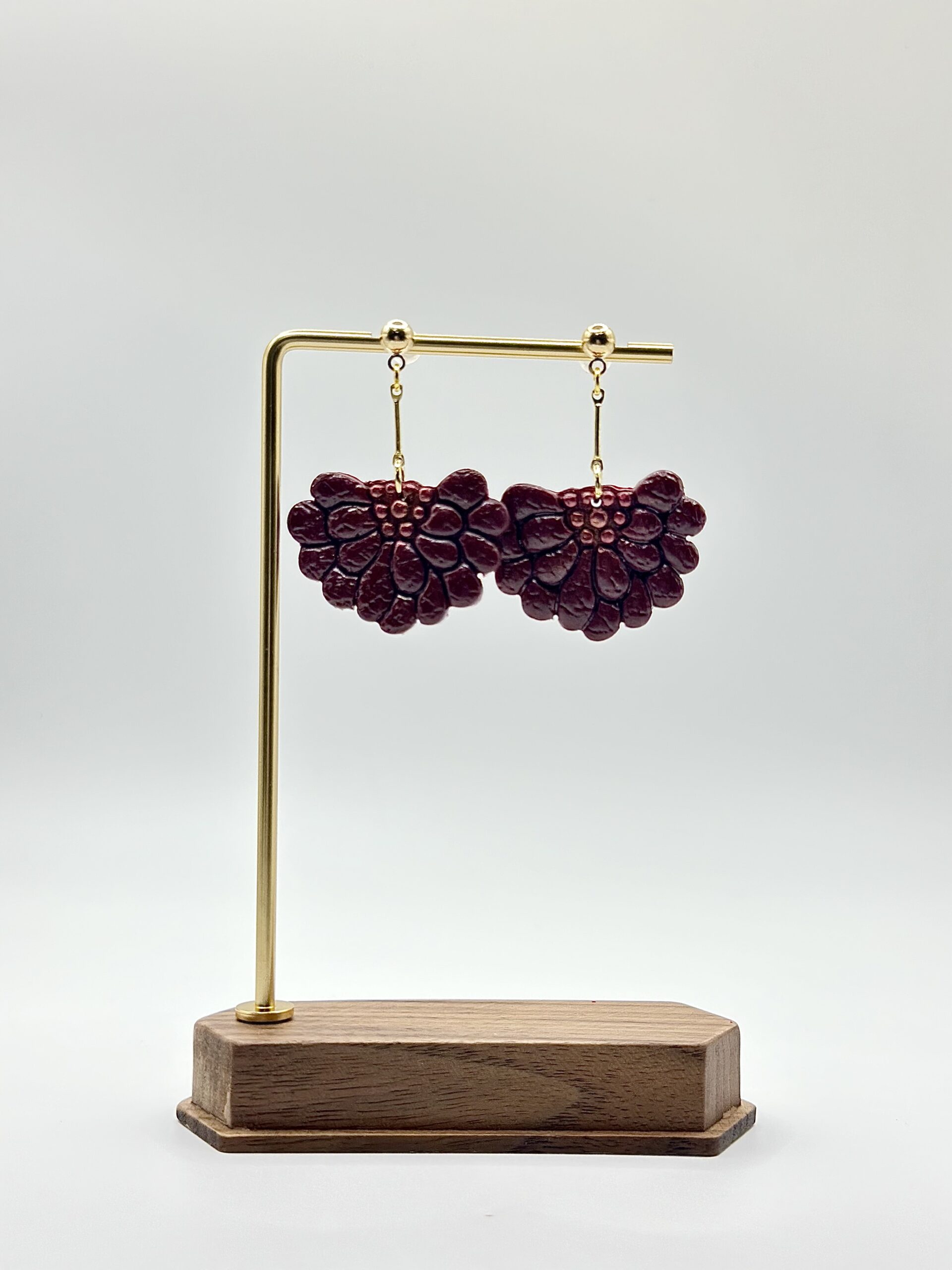 Flora Gold Post Dangle (Short Length)