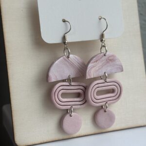 Pink Cloud Geometric (Style 2)