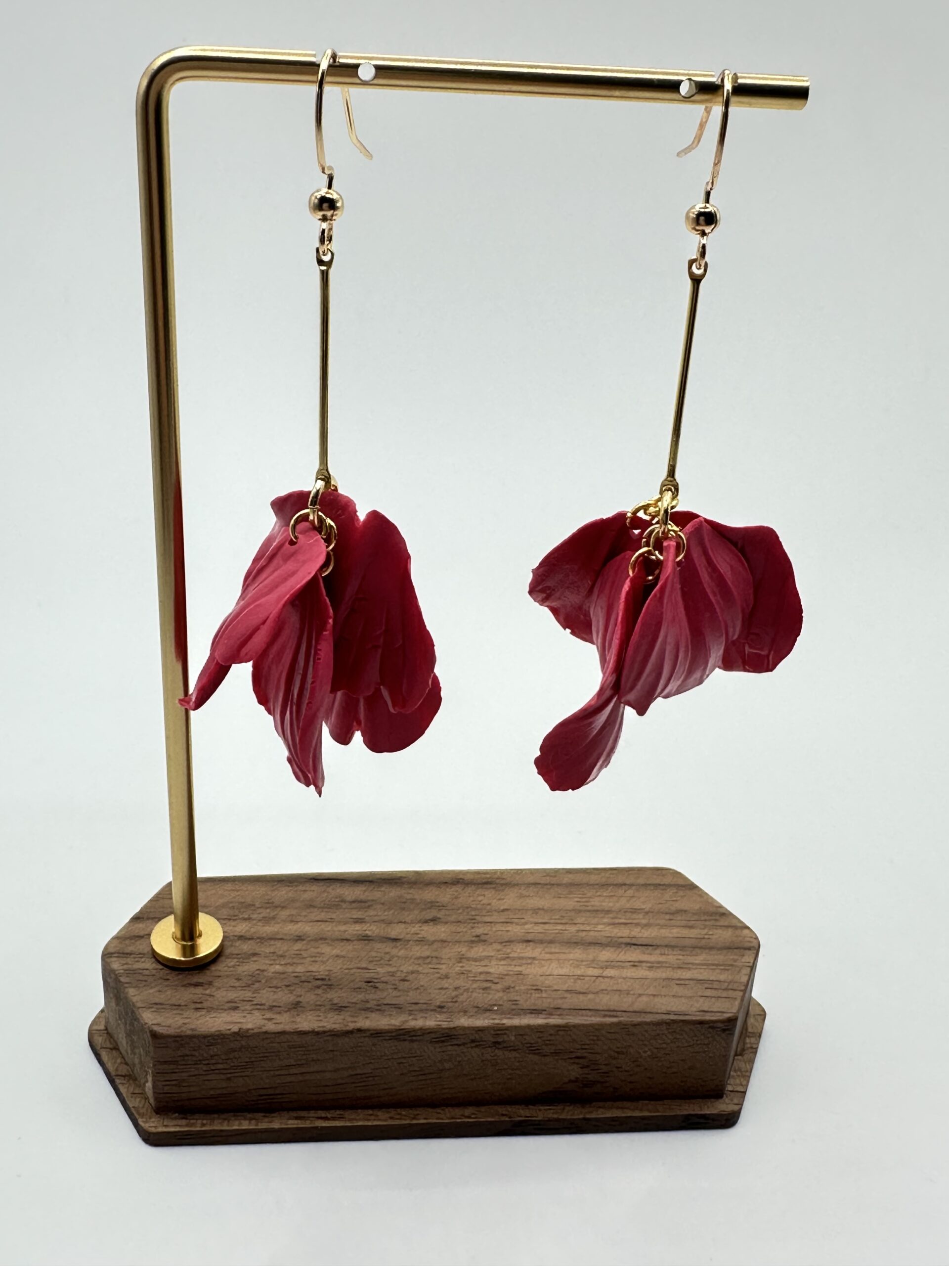 Flora Pink Petal Hook Drop - Image 2