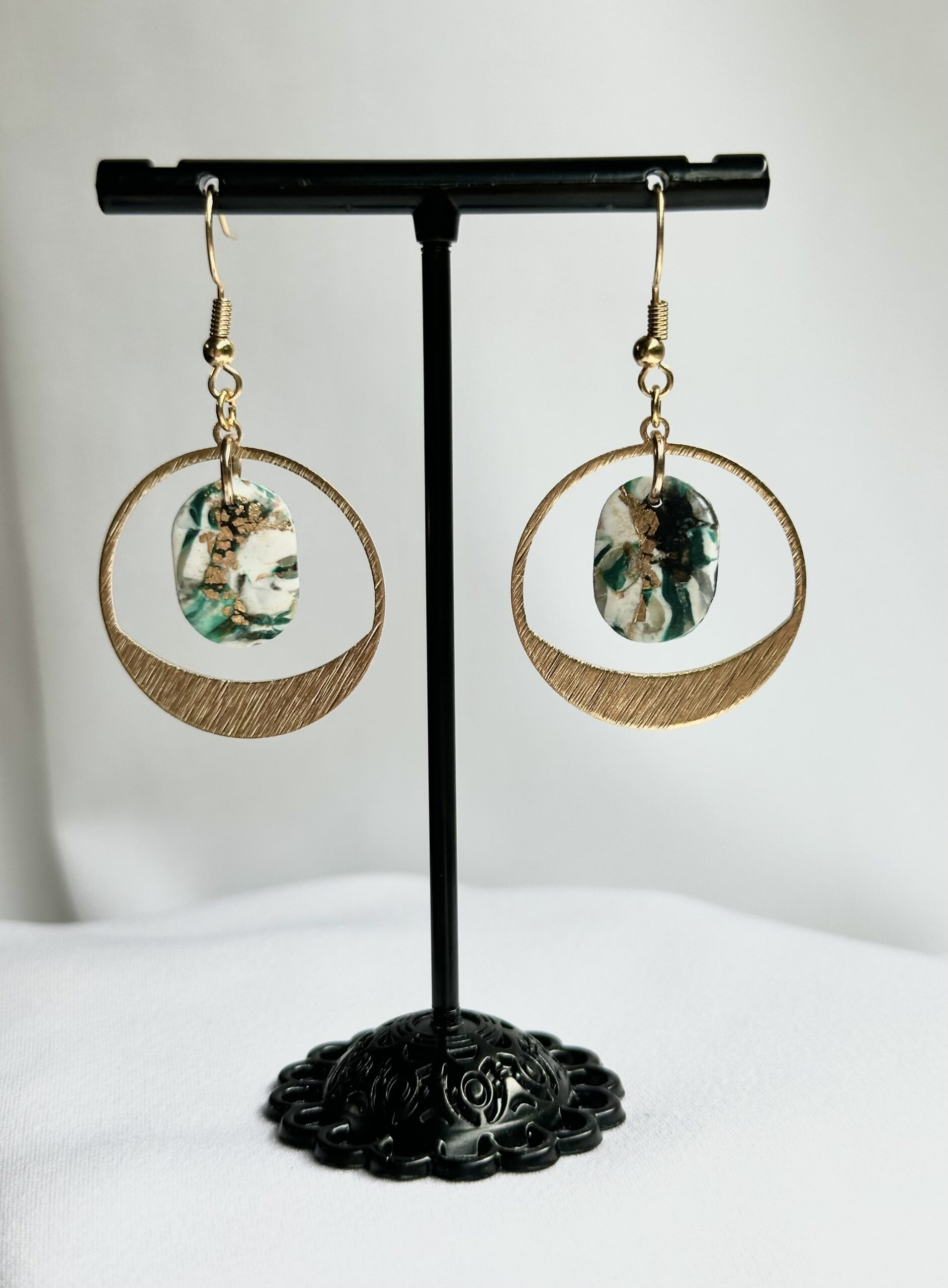 Circular Marble Dangle