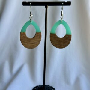 Resin w/Wood (Teal)
